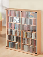 CD-Turm VCM Roma f�r 300 CDs oder 130 DVDs